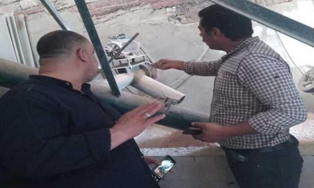 ضبط 37 طن أعلاف مجهولة المصدر بأشمون