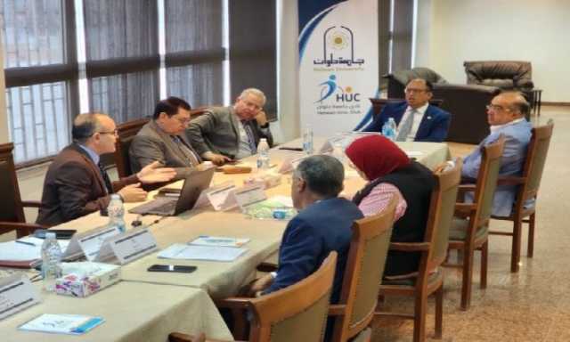جامعة حلوان تخطو خطوات نحو مستقبل رياضي ذهبي: حمامات أوليمبية ومصارعة رسمية تنطلق