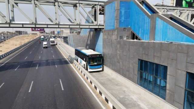 مع قرب تشغيله رسميًا.. معلومات لا تعرفها عن مشروع الأتوبيس الترددي BRT