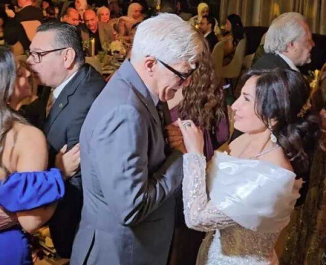 رانيا فريد شوقي وطارق النهري أبرز الحضور في حفل زفاف هيا كتكت «صور»