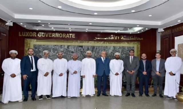 محافظ الأقصر يستقبل نائب محافظ شمال الباطنة العمانية