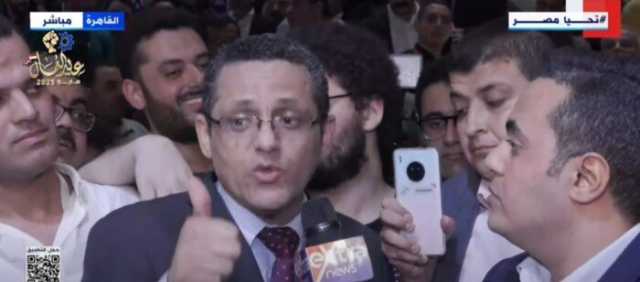 بعد فوزه نقيبا للصحفيين.. «البلشي» يشكر منافسه عبد المحسن سلامة «فيديو»
