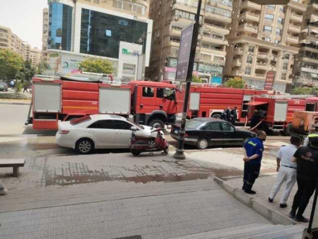 اندلاع حريق داخل مطعم مشويات بمدينة نصر (صور)
