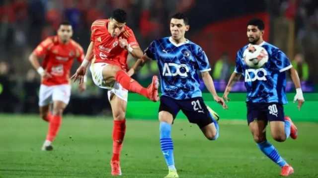 الأهلي وبيراميدز في سباق صعب على لقب الدوري المصري