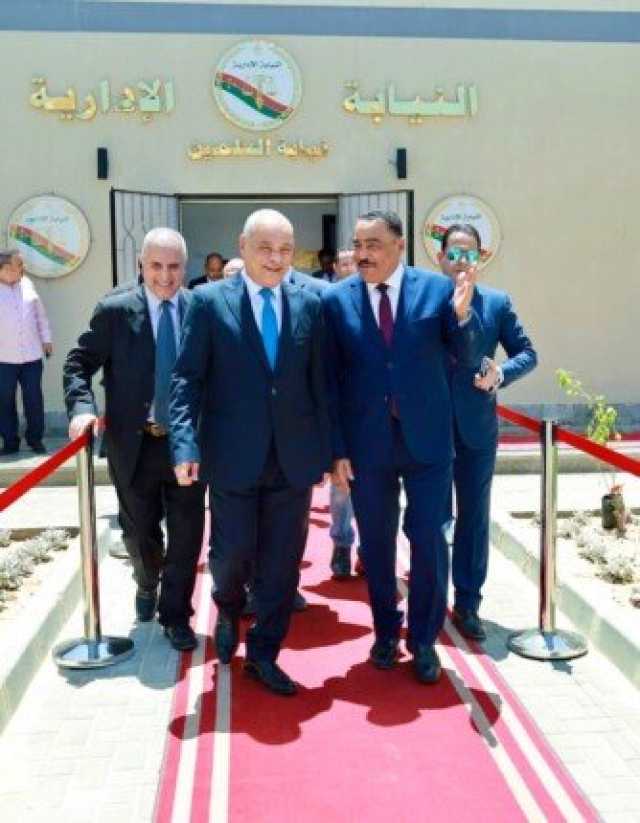 المستشار عبد الراضي صديق يفتتح المقر الجديد للنيابة الإدارية بالعلمين