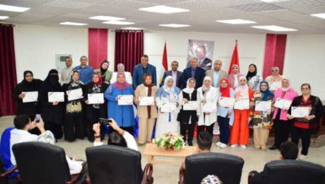 تكريم الفائزين في مسابقات الاتحادات الطلابية للعام الدراسي ٢٠٢٤ - ٢٠٢٥ ببورسعيد