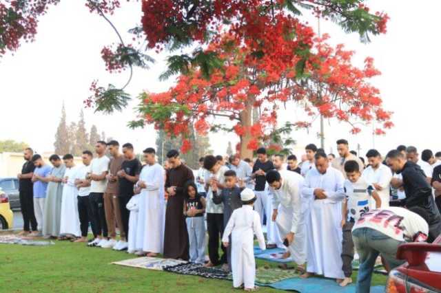 آلاف المواطنين بالإسماعيلية أدوا صلاة عيد الأضحى المبارك