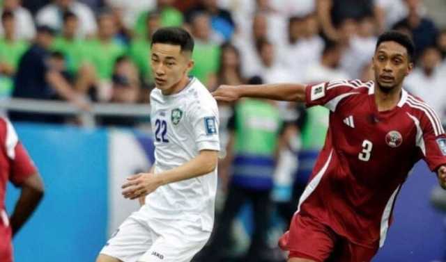 قطر تسقط بثلاثية أمام أوزبكستان في تصفيات كأس العالم 2026