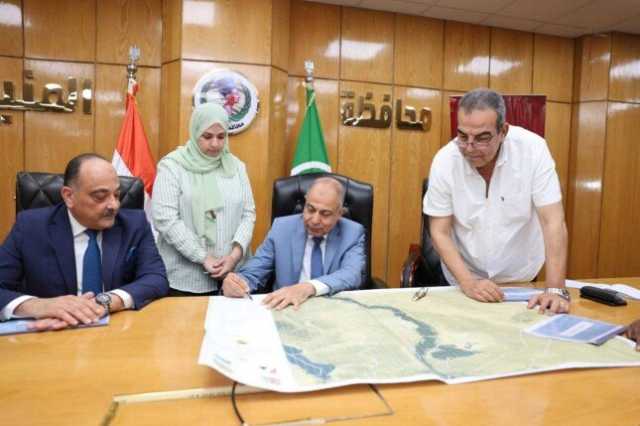 رسم خرائط جديدة للمنطقة: المنيا تنهي ترسيم حدودها الإدارية مع المحافظات المجاورة