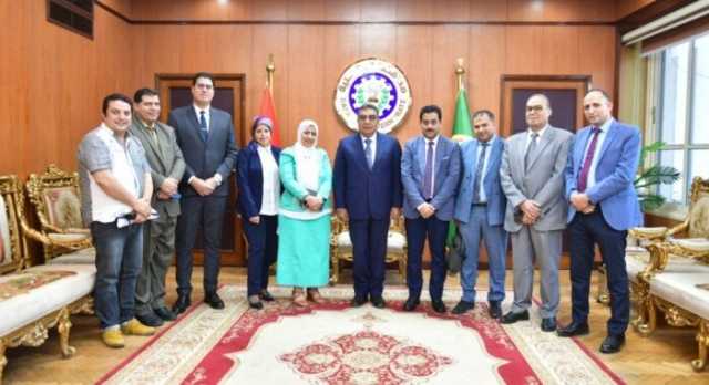 محافظ الدقهلية يستقبل وفد مركز معلومات مجلس الوزراء لبحث سبل التعاون فى مجال البيانات