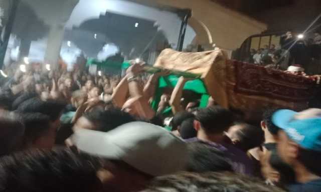 البلد كلها بتودعه.. تشييع جثمان «أحمد المسلماني» ضحية الغدر في جنازة مهيبة بالبحيرة