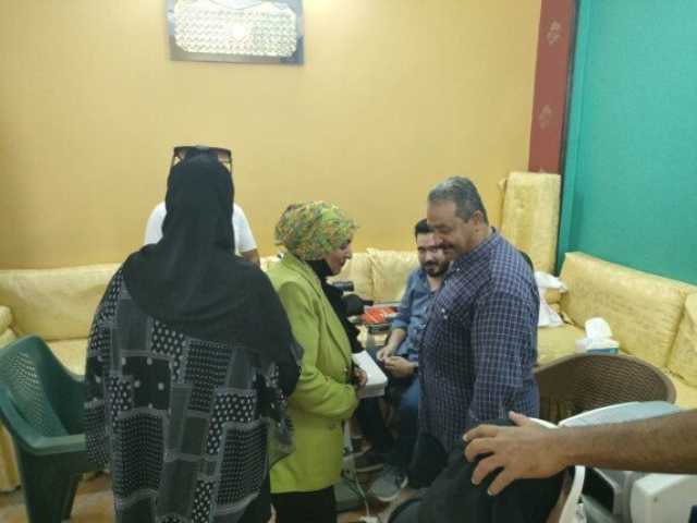 الكشف الطبي على ١٥٠ مواطنًا بالإسماعيلية ضمن القافلة الطبية الثالثة لراعي مصر