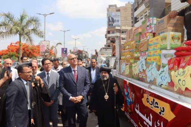 محافظ القليوبية ورئيس جامعة بنها يتفقدان منافذ «خير مزارعنا لأهالينا» بمناسبة عيد الأضحى