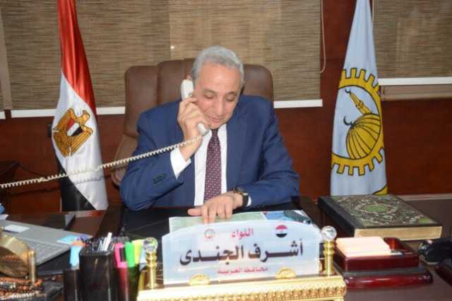 محافظ الغربية يُهنئ أوائل الشهادة الإعدادية هاتفيًا ويُشيد بتفوقهم