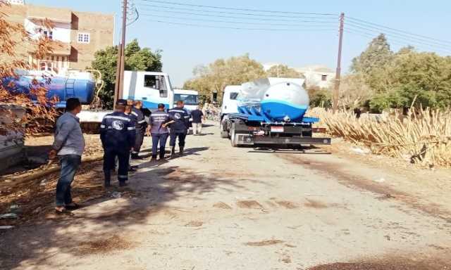 محافظة سوهاج ترد على واقعة تسريب مزرعة محطة معالجة الصرف الصحي بإدفا