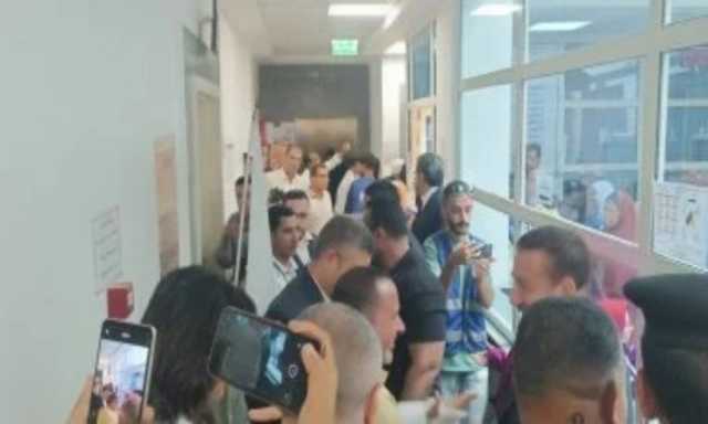 محافظ المنوفية والسفيرة نبيلة مكرم يتفقدان قافلة ايد واحدة بالعراقية
