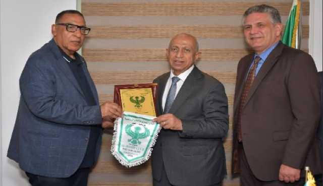 بروتوكول تعاون بين النادي المصري والأكاديمية العربية للعلوم والتكنولوجيا والنقل البحري فرع بورسعيد