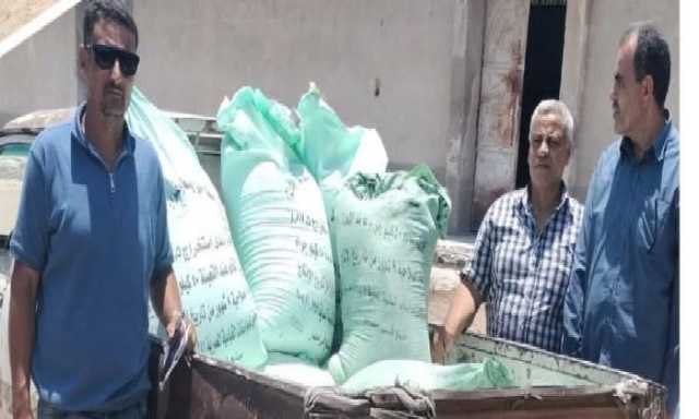 إحباط تهريب نصف طن دقيق مدعم للسوق السوداء بمركز بدر في البحيرة