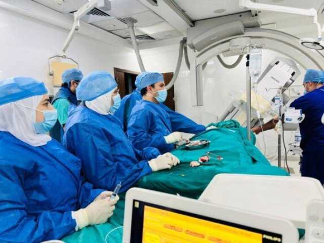 إنجاز طبي بمستشفى النصر ببورسعيد: إنقاذ حياة طفلين عبر قسطرة قلبية دقيقة