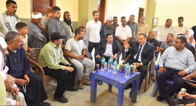 محافظ أسيوط يطلق حزمة قرارات لتحسين مستوى لخدمات وتحقيق التنمية لأهالي الغنايم