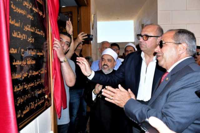 محافظ بورسعيد يفتتح مسجد «الرحمن»: صرح ديني جديد يضيء حي الشرق