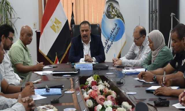 شركة مياه الأقصر ترفع درجة الإستعداد القصوي استعدادا لاستقبال عيد الأضحى