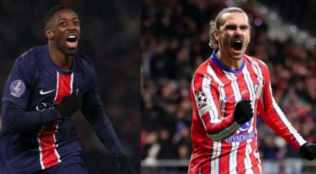 التشكيل الرسمي لقمة باريس سان جيرمان وأتلتيكو مدريد في كأس العالم للأندية