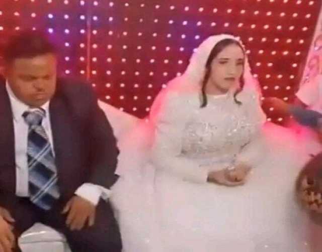 زواج عريس متلازمة داون بالشرقية على عروس قاصرغير رسمي