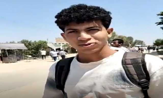 طلاب الثانوية العامة بالفيوم: امتحان اللغة الأجنبية الثانية سهل وفي مستوى الطالب المتوسط