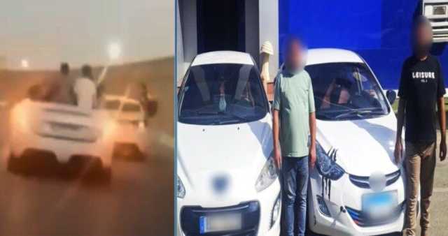 الداخلية تكشف ملابسات قيام قائدي سيارتين بأداء حركات استعراضية |فيديو
