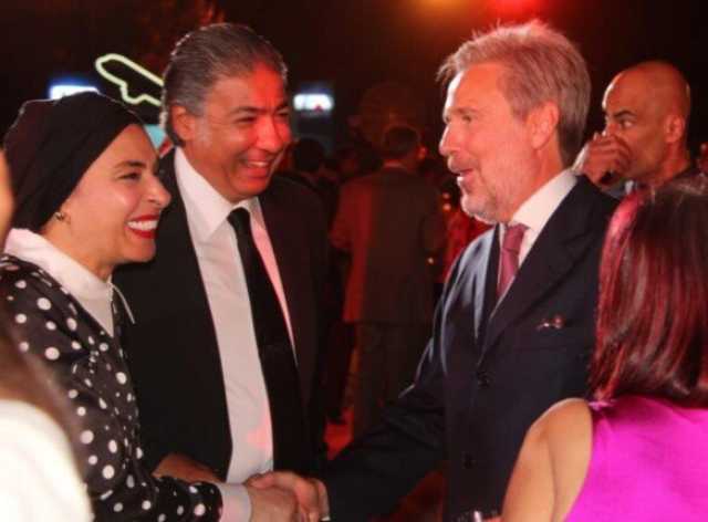 المستشار سامح عبد الحكم وحرمه منى السيسي ضيف شرف الاحتفال باليوم الوطني الإيطالي