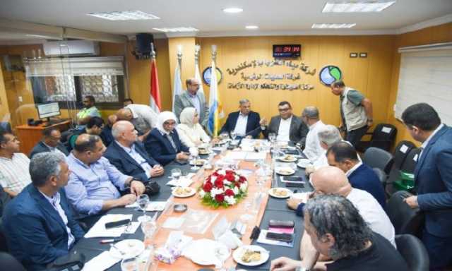 وزير الإسكان ومحافظ الإسكندرية يتابعان منظومتي مياه الشرب والصرف الصحي