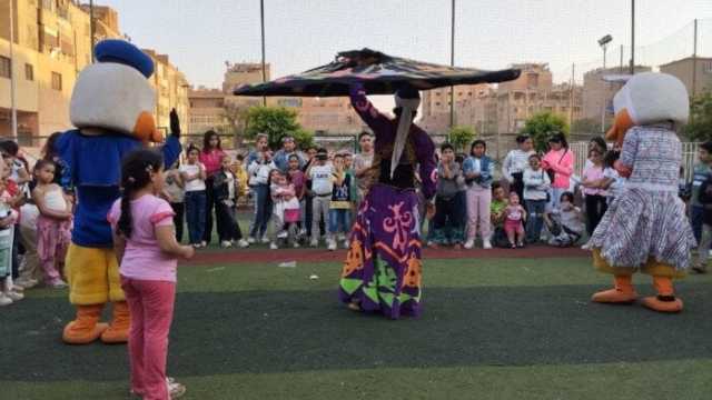 مدير الرياضة يشارك في احتفالات العيد بمركز شباب مساكن إسكو