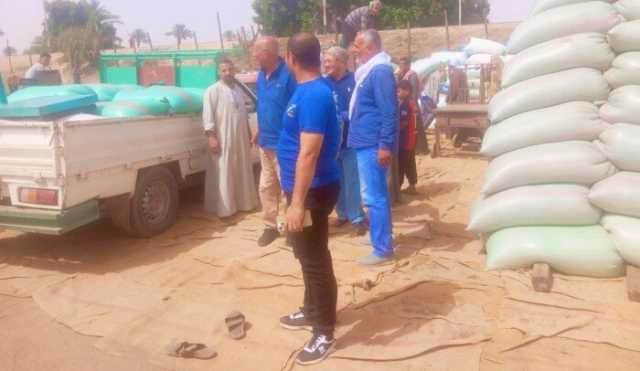 توريد 182 ألف طن من القمح بأسيوط