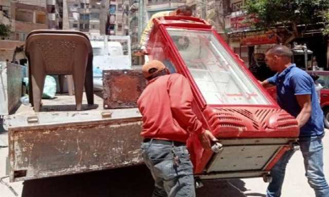 غلق 48 منشأة و ضبط 6969 حالة إشغال ضمن حملات رقابية لضبط الأسواق في الإسكندرية