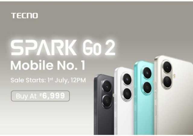 بتصميم وسعر منافس.. تكنو تستعد لإطلاق هاتف Spark Go 2