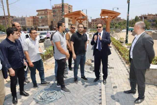 محافظ المنوفية يتابع نسب تنفيذ مدخل شبين الكوم الجديد