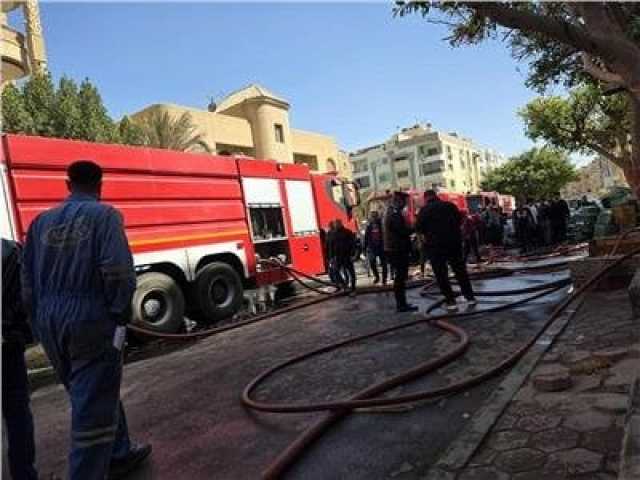 السيطرة على حريق بعقار في عزبة عثمان بشبرا الخيمة