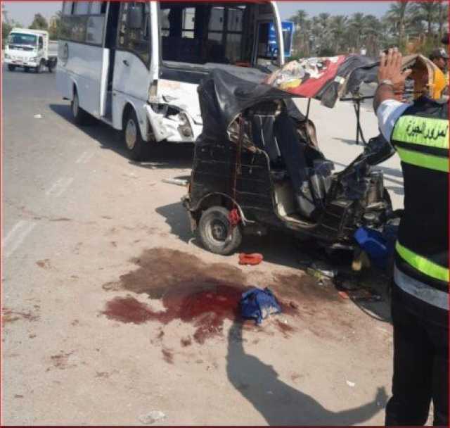 إصابة 7 أشخاص في حادث مروع أعلى الطريق الأبيض
