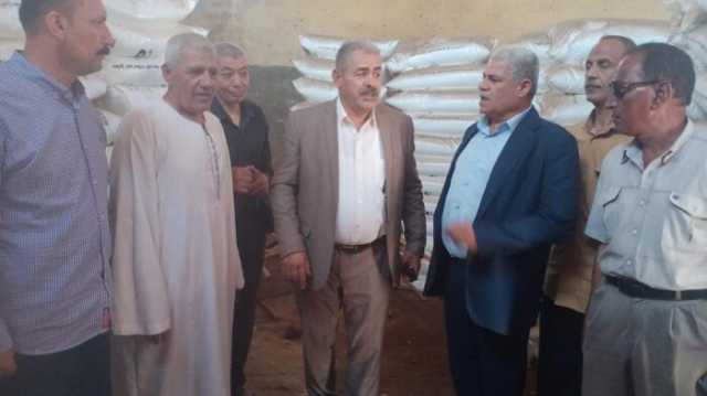 مدير الإصلاح الزراعي يتفقد مشروعات وجمعيات الهيئة بـ المنوفية