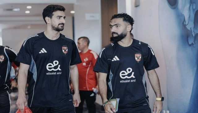 بن رمضان: أجواء معسكر الأهلي رائعة.. وانضمامي للفريق جاء في توقيت مثالي