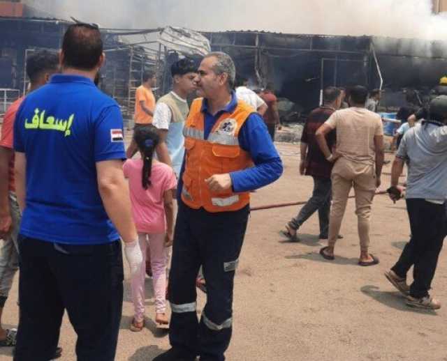 اندلاع حريق داخل مول شهير في أكتوبر.. والدفع بـ 20 سيارة إطفاء