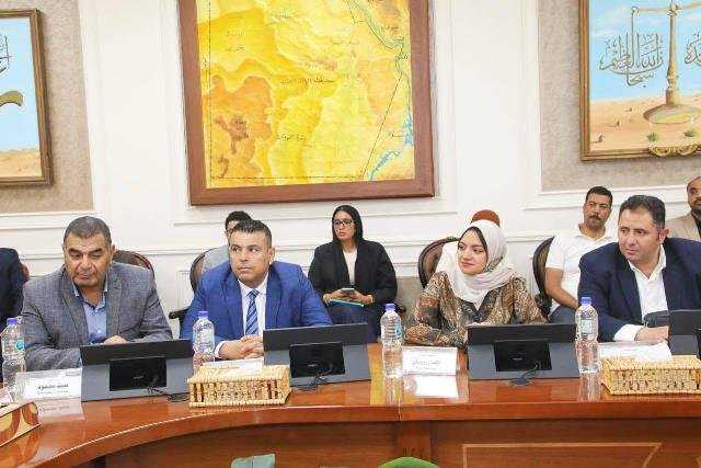 نائب محافظ القليوبية تزور الوادي الجديد للاطلاع على التجارب التنموية الرائدة