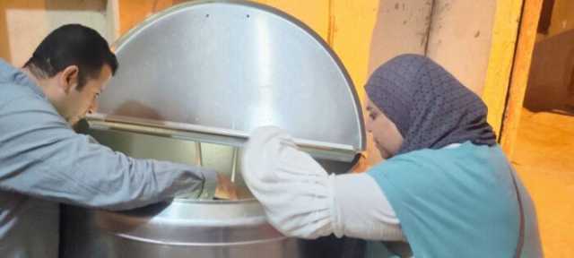 ضبط 14 طن سردين غير صالح وإعدام 125 كيلو أغذية فاسدة ببني سويف