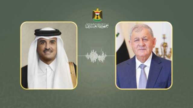 العراق وقطر تبحثان هاتفيًا تعزيز علاقات التعاون في المجالات ذات الاهتمام المشترك
