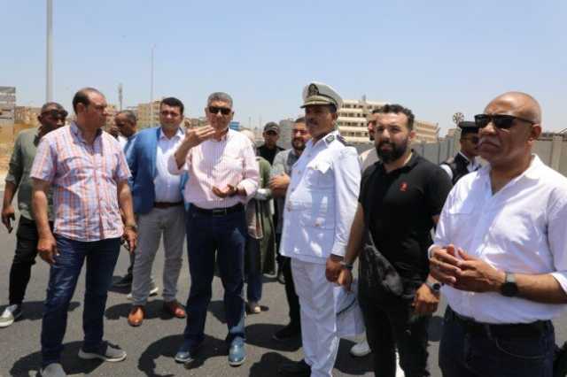 قبل الافتتاح العالمي المرتقب.. محافظ الجيزة يتفقد محيط المتحف المصري الكبير