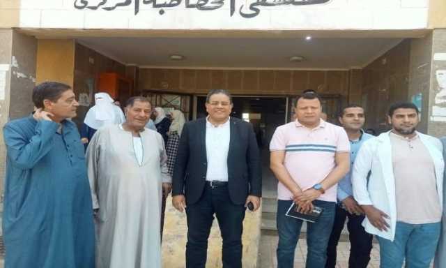 مدير صحة المنوفية يتفقد مستشفى الخطاطبة المركزي