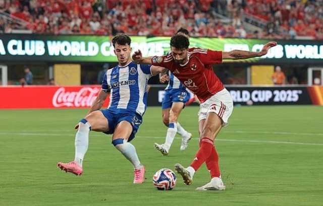 بثنائية وسام.. الأهلي يتقدم على بورتو في الشوط الأول بكأس العالم للأندية «فيديو»