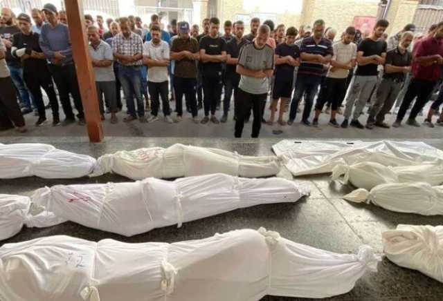 استشهاد 21 فلسطينيا في قصف للاحتلال على جباليا وخان يونس