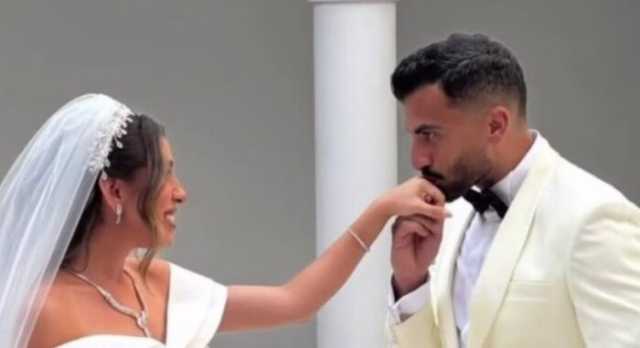 بعد زفافها.. تفاصيل رسالة رامي صبري لـ منة عدلي القيعي| صورة